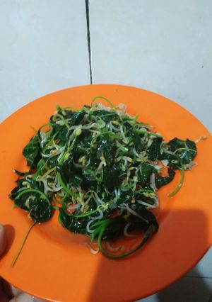 Foto resep Tumis Bayam mix cambah