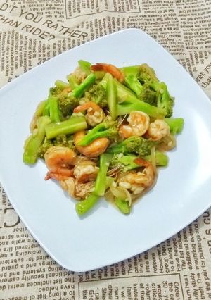 Foto resep Tumis Brokoli Udang