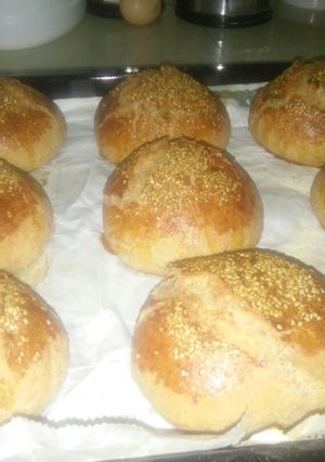 A picture of Brown buns.