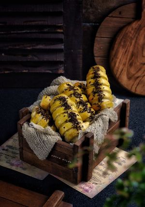 Foto resep Roti Pisang Coklat