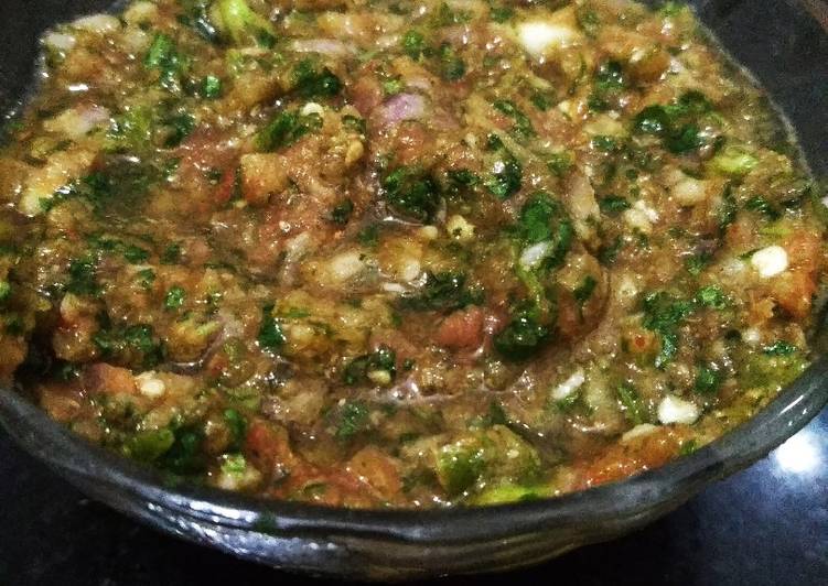 Steps to Make Coriander Chutney in 32 Minutes for Young Wife