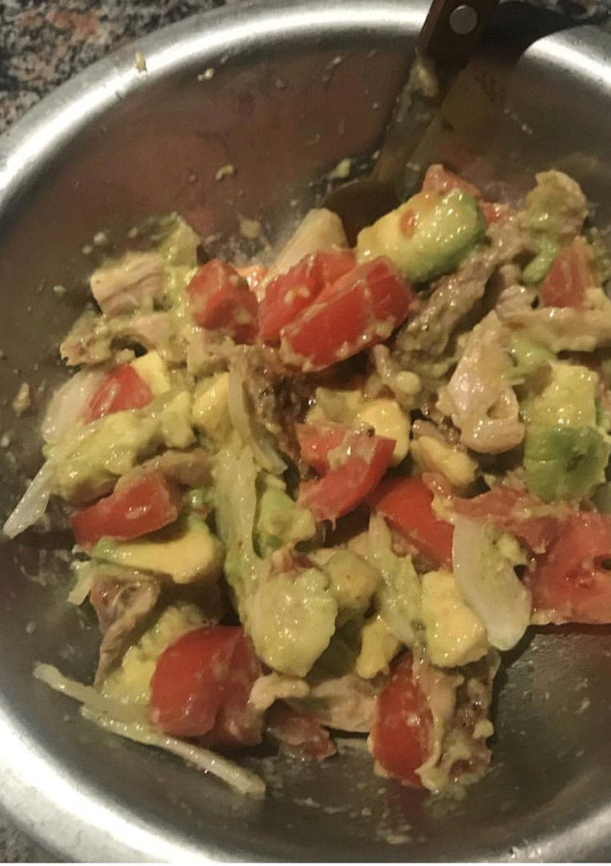 Una foto de Ensalada fácil rápida y light