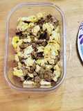 Chicken bruschetta scramble