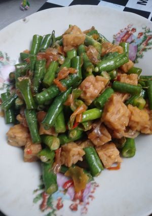 Foto resep Tumis Tempe Kacang Panjang