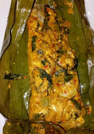 Foto resep Pepes teri basah