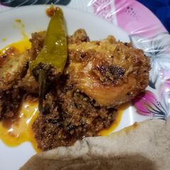 A picture of Chicken Achari Handi 🍲🍲🍲.