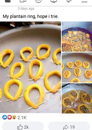A picture of Plaintain Ring.