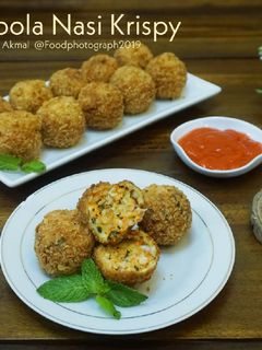 Foto resep Bola-bola Nasi Krispi