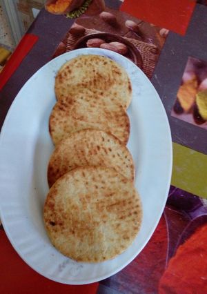 صورة لوصفة خبز الفطير