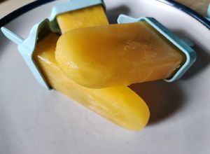 Una foto de Helado o polos de Naranja 🍊🍧