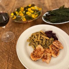 A picture of Pork Fillet Piccata.