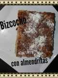 Bizcocho de Magdalena con almendritas