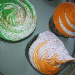 A picture of Red velvet cupcake.