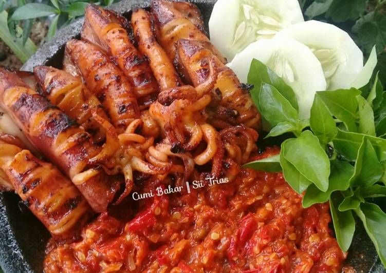 Cumi Bakar Simple Enak