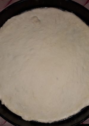 عکسی از دستور خمیر پیتزا