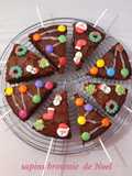 Sapins brownies de noel