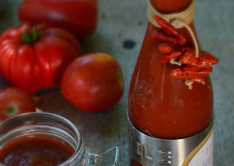 Recipe: Delicious Ketchup maison