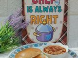 English Muffin Baked Beans