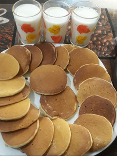 عکسی از دستور پنکیک