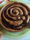 Torta girella alla Nutella