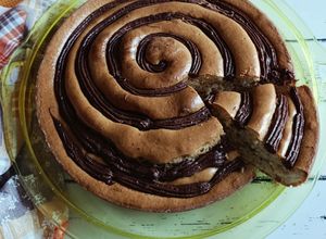 Foto di Torta girella alla Nutella