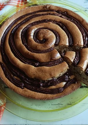 Foto di Torta girella alla Nutella