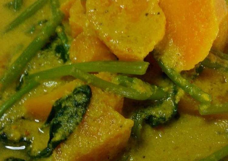 Bumbu Lodeh daun ubi rambat berikut ubinya | Resep Bumbu Lodeh daun ubi rambat berikut ubinya Yang Mudah Dan Praktis
