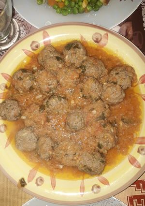 صورة لوصفة كفتة بالصوص طوماط
