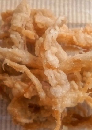 A picture of Oyster Mushrooms Fritters.