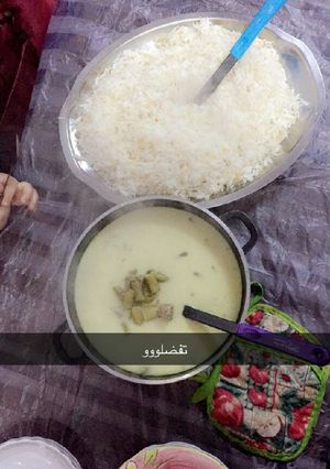 صورة لوصفة فول بلبن