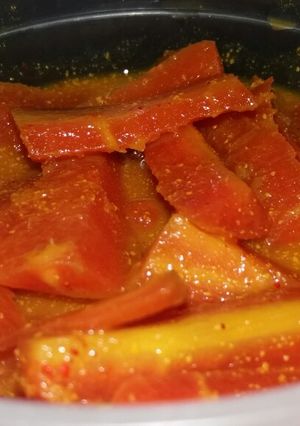 A picture of Carrot pickle.