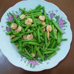 Buncis terasi udang রেসিপির প্রধান ছবি