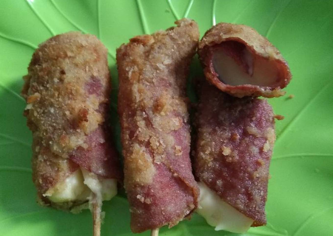 Keju cheesemelt balut ham