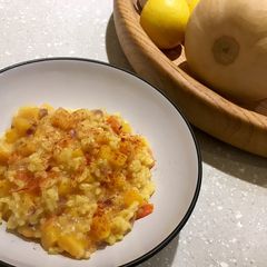 A picture of Squash & Saffron Risotto.