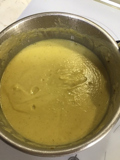 Una foto de Crema de calabacín