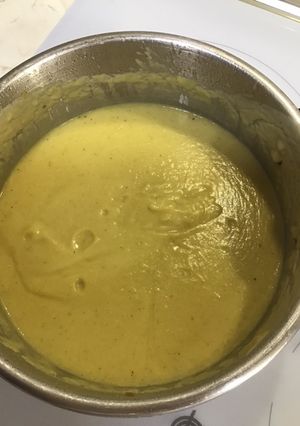 Una foto de Crema de calabacín