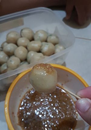 Foto resep Cilok BuCang (bumbu kacang)