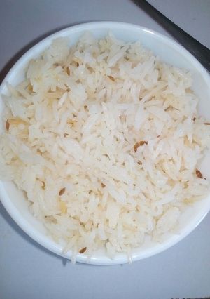 A picture of Rice steamed in sprite soda #5orlessingredientsrecipecontest.