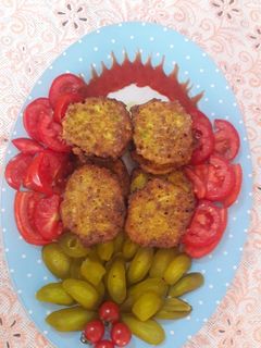 عکسی از دستور کتلت سویا