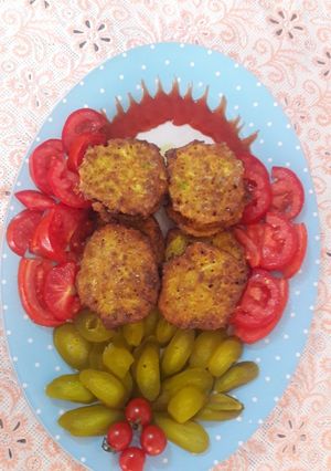 عکسی از دستور کتلت سویا