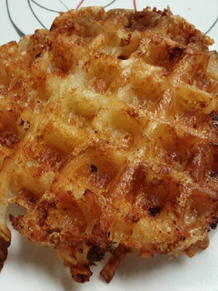 A picture of Crispy Waffle Hashbrowns.