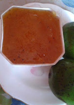 A picture of Mango marmalade.
