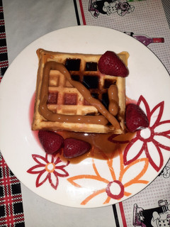 Una foto de Waffles