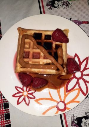 Una foto de Waffles