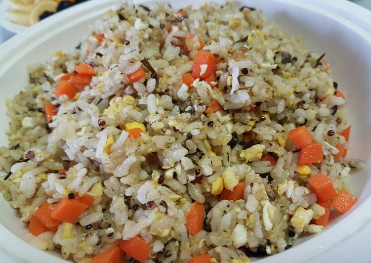 Resep masakan Vegetarian Nasi goreng olive oil | Cara Bikin Vegetarian Nasi goreng olive oil Yang Mudah Dan Praktis