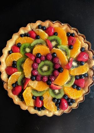 Una foto de Tarta de frutas
