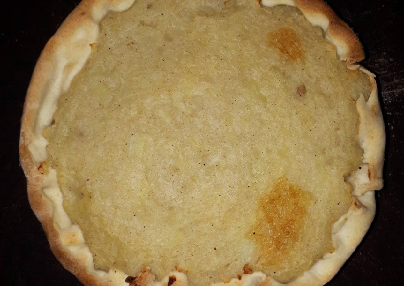 Pastel de carne con masa casera