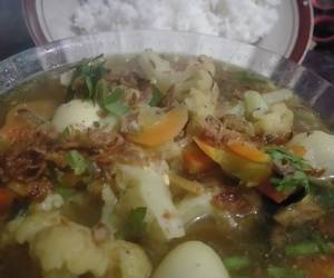 Resep Terbaik Sop telur puyuh Gurih Mantul