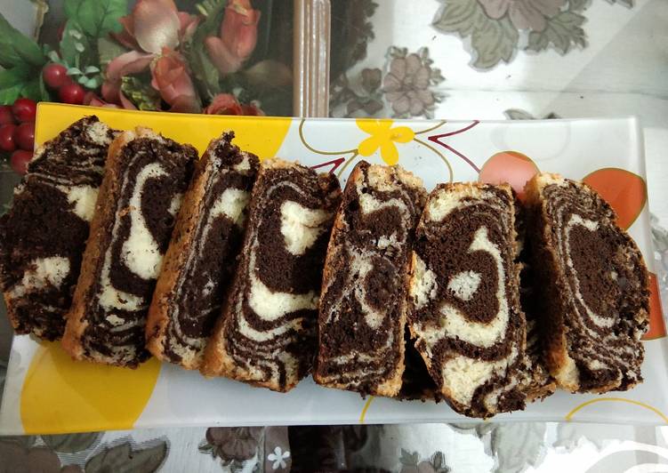 Recipe of Quick Marble cake no egg no butter