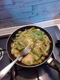 Zucchine trifolate con uovo sbattuto